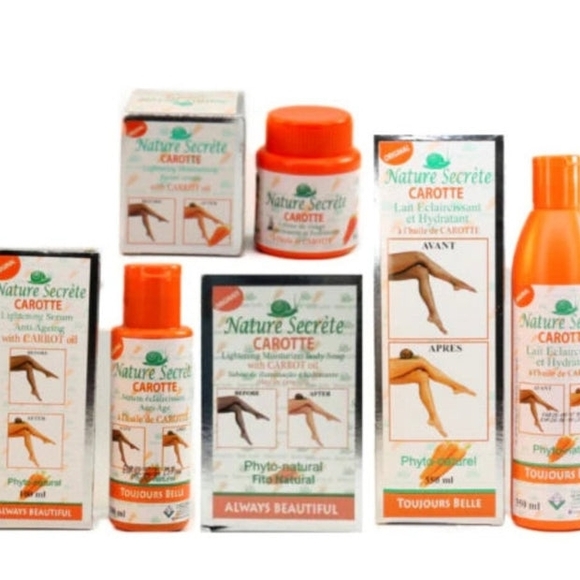 Nature Secrete Carrot Body Care Set